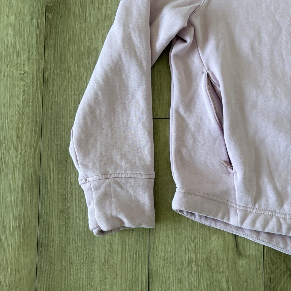 Athleisure Apana Womens XL Pink Crossover Funnel Neck Thumbhole Active Top - Picture 5 of 8
